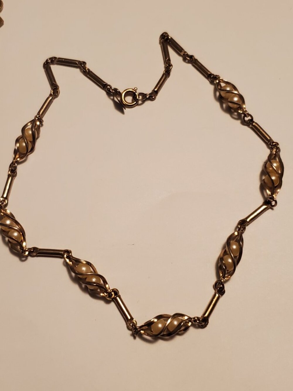 2 Necklaces, items # A-2354-2355, wt. 23 grams. - Picture 2 of 10